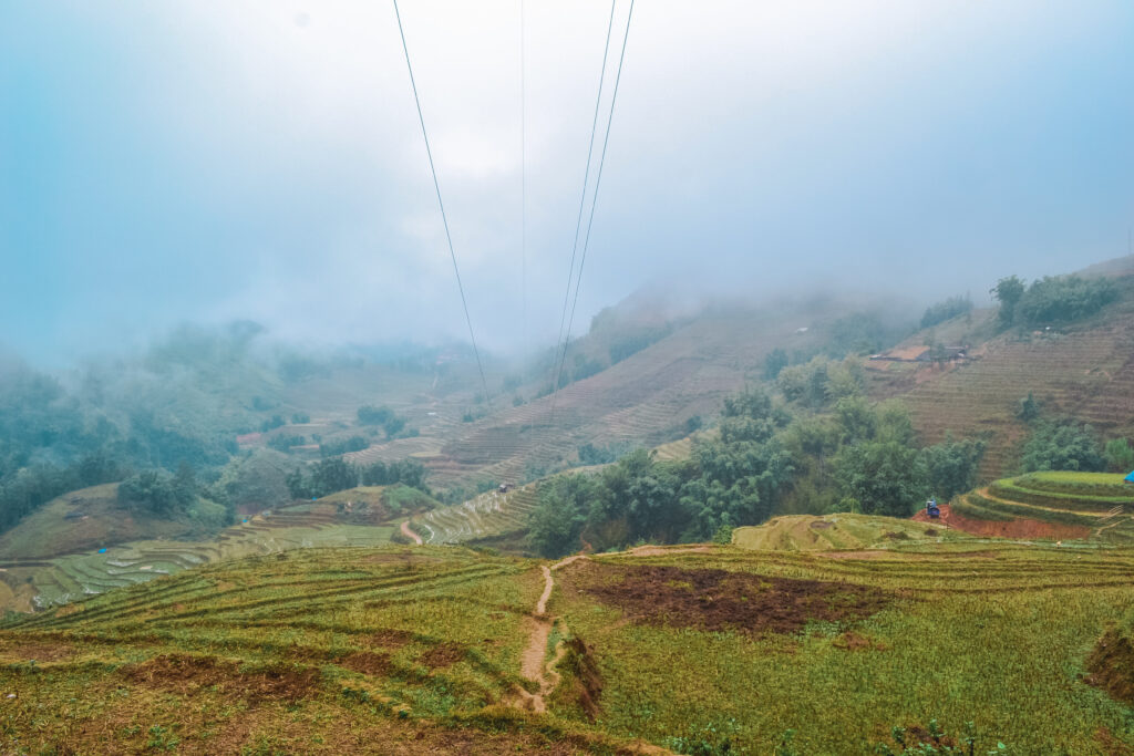 Rijstvelden in Sa Pa Vietnam