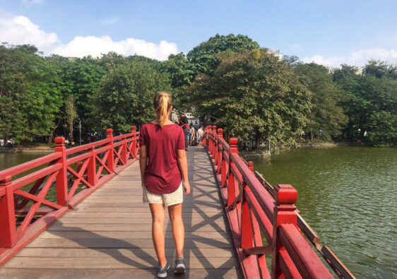 Hanoi - Lake and Bridge